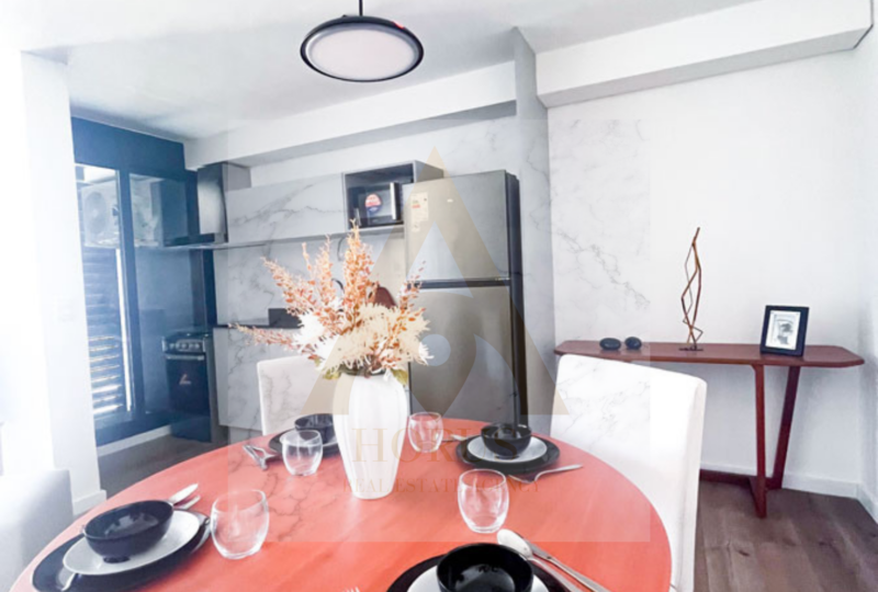 Cocina moderna y elegante, ideal para hogares en venta o alquiler en Horus Real Estate Agency.